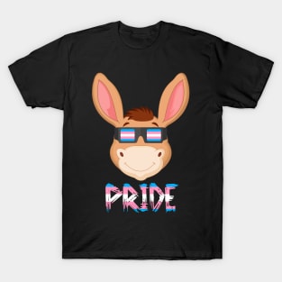 Donkey Transgender Flag Lgbt T-Shirt